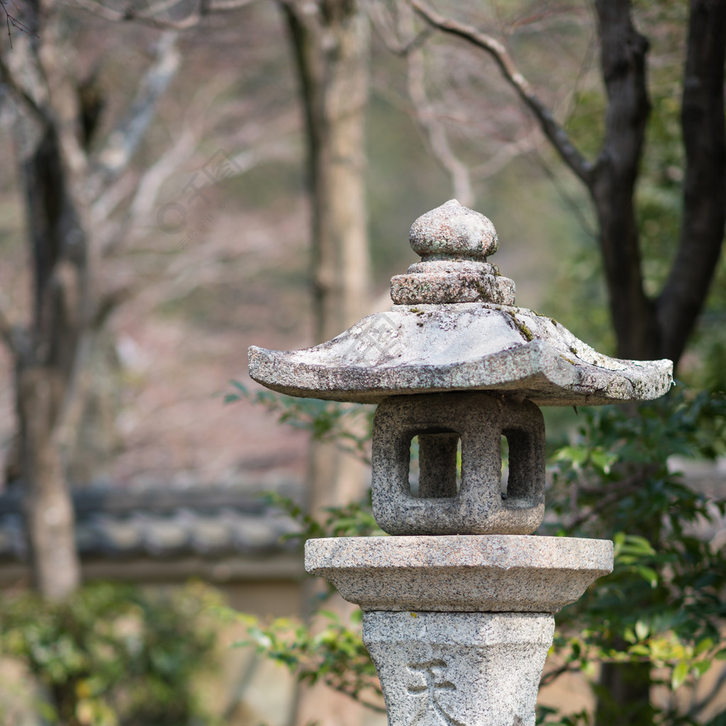 石灯笼。日本京都.
