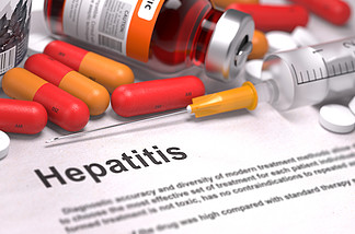 Hepatitis Diagnosis. <i>Medical</i> Concept.