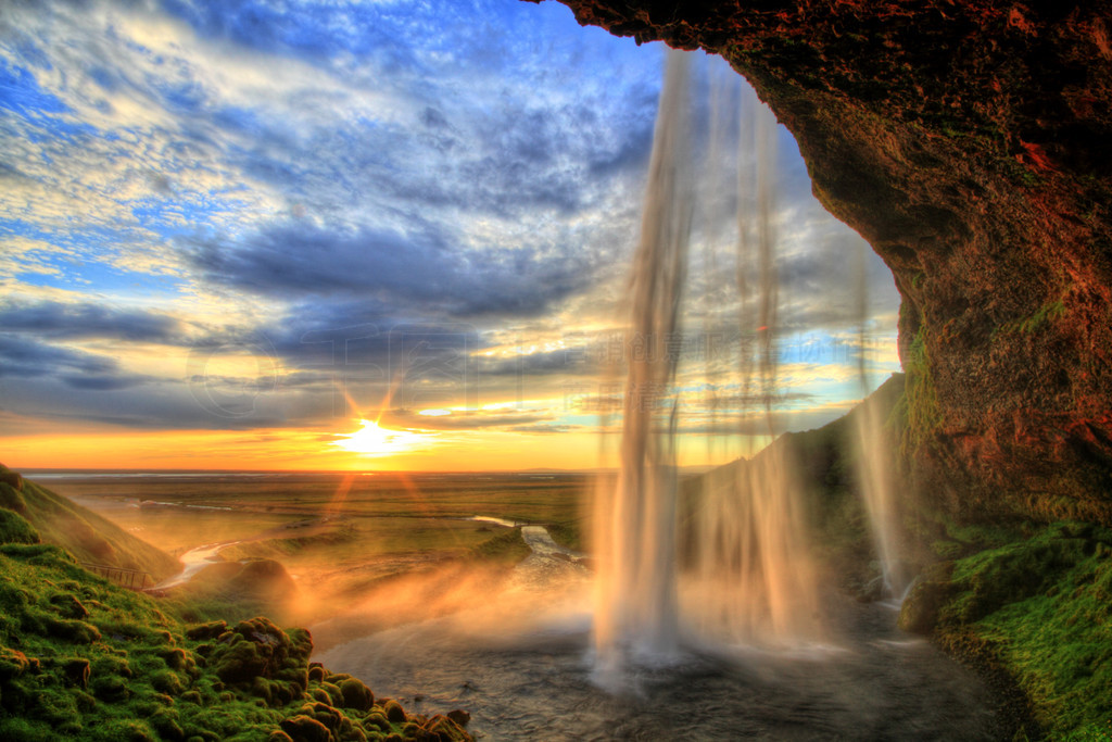  hdrʱ seljalandfoss ٲ