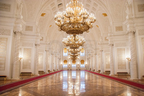 克里姆林宫，莫斯科的 georgievsky 大厅