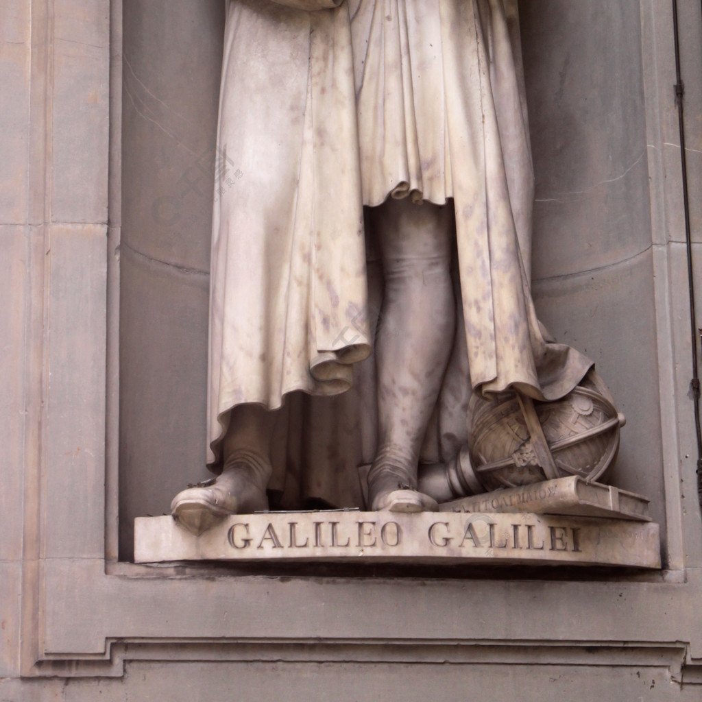 伽利略的雕像