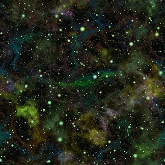 抽象多彩宇宙，星云夜空繁星点点，多<i>色</i>外层空间、 银河纹理背景，无缝图