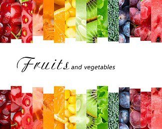 新鲜水果和蔬菜