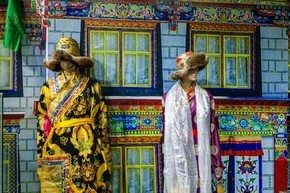 藏族服饰 藏袍