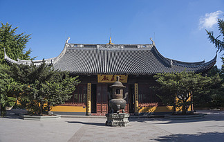 上海龙华寺天王殿图片