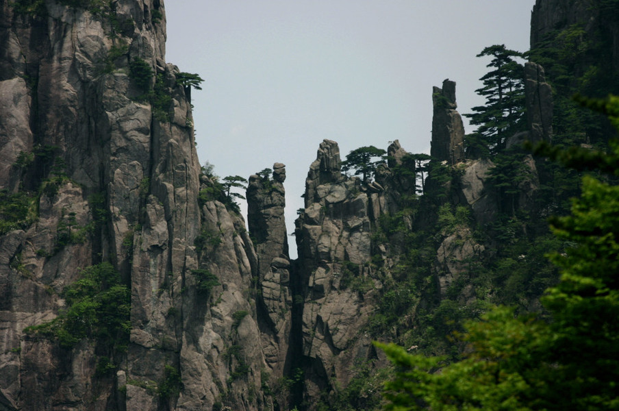 黄山仙人下棋图片